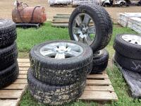 (4) TIRES TERRA TRAC HERCULES 6-BOLT W/ RIMS