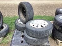 (4) TIRES NOKIAN TYRES SUV 5-BOLT W/ RIMS