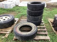 (5) ASSORTED TIRES