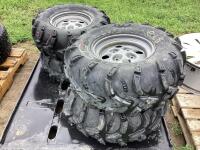 (4) MUD LITE ITP TIRES 4-BOLT