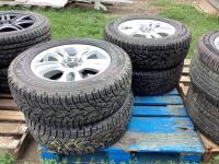 (4) TIRES TOYO 5-BOLT W/ RIMS