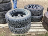 (4) TERRAIN PRO LIGHT TRUCK TIRES 6-BOLT W/ RIMS