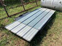 PALLET OF ASSORTED METAL SHEETS