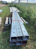 PALLET OF GALVANIZED SQUARE TUBING