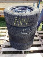 (4) TOYO TIRES 5-BOLT W/ RIMS