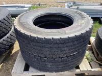 (2) TIRES MICHELIN