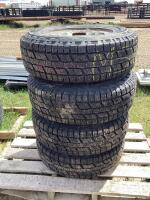 (4) TIRE LAWFENN 5-BOLT W/ RIMS