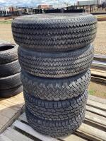 (5) MISMATCH 15&rdquo; TIRES
