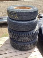 (4) MISMATCH TIRES