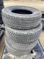 (4) BRIDGESTONE TIRES