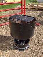 NEW FIRE PIT WITH BARBECUE GRILL