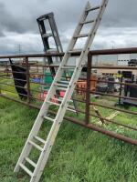 Aluminum 20 foot extension ladder