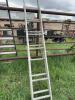 Aluminum 20 foot extension ladder - 2