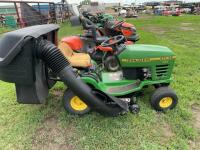 John Deere STX 38 lawn tractor with bagger