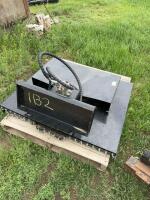 Skid steer front mount Lawnmower