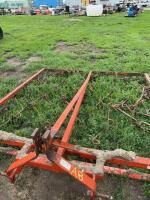 F&R , 7 foot heavy chain link three point Harrow