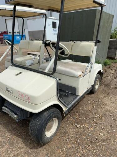 Yamaha Unit number seven gas golf cart