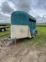 1980 , 12 foot x 5&rsquo; livestock trailer
