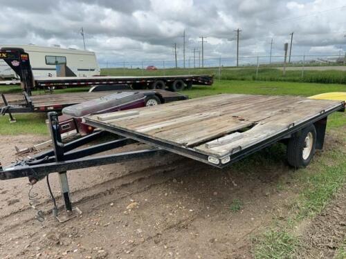 12 foot high boy sled trailer