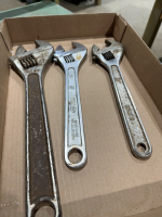 3 crescent wrenches