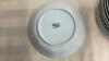 TOWNE HOUSE BLUE SPRING LARGE DISH SET - 12 PLACE SETTING - 4