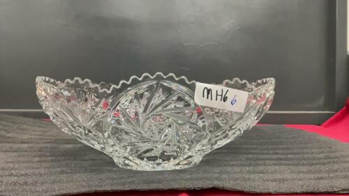 PINWHEEL CRYSTAL BOWL