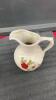 SMALL WATER PITCHER & BOWL - 5