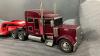 SOLID METAL PETERBILT SEMI W/ LOW RIDER TRAILER - 2