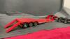 SOLID METAL PETERBILT SEMI W/ LOW RIDER TRAILER - 3