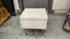 VINTAGE STORAGE OTTOMAN