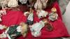 (2) FLATS OF PORCELAIN DOLLS VARIOUS SIZES - 3