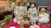 (2) FLATS OF PORCELAIN DOLLS VARIOUS SIZES - 5