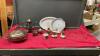 VARITEY OF METALWEAR, MINI OIL LAMPS