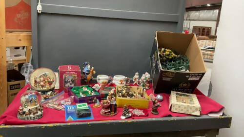 (2) BOXES OF CHRISTMAS DECOR