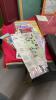 BOX OF ASSORTED SCRAPBOOKING ITEMS - 2