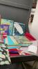 BOX OF ASSORTED SCRAPBOOKING ITEMS - 5