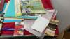 BOX OF ASSORTED SCRAPBOOKING ITEMS - 6