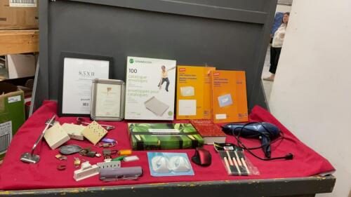 BOX OF ASSORTED OFFICE SUPPLIES
