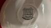 BOX OF IRONSTONE CUPS & SAUCERS W/ (2) GRAVY BOAT - 3
