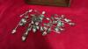 COLLECTOR SPOON CABINET W/ SPOONS - 2