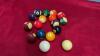 COMPLETE POOL BALL COLLECTION W/ EXTRA CUE BALL
