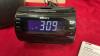 SMALL EMERSON CD CASSETTE RADIO PLAYER, COMPUTER SPEAKERS, AND MISC CABLES, ETC. - 5