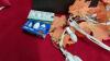 BOX OF FALL DECOR - LIGHTED GARLAND OF LEAVES, EXTRA BULBS, AND A LITTLE ORNAMENT - 3
