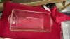 BOX OF KITCHEN - CUTTING BOARD, (3) PIECE BAKING PANS, 4 MINI SILICONE, ICE TRAY - 6