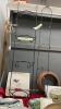 BOX W/ COLLECTOR PLATES AND (2) PLATE RACKS - 11 COW COLLECTOR PLATES AND 1 NORMAN ROCKWELL - 6