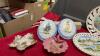 (2) BOXES OF VINTAGE GLASSWARE AND ASSORTED COLLECTOR PLATES - 5