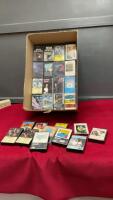 BOX W/ A COLLECTION OF CASSETTES