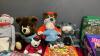 BOX OF ASSORTED STUFFIES, PUZZLES AND BEDAZZLER - 3