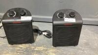 (2)SMALL HEATERS