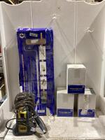 PAINTING KIT W/ PRESSURE ROLLER KIT, (3) PRESSURE ROLLER COVER & WAGNER SIDE KICK